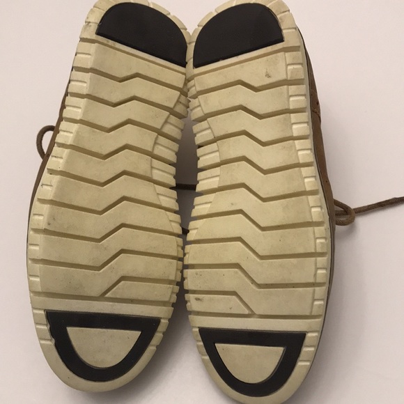 Steve Madden - Boys Tie Shoe - Brown - Perforated Leather - Size 1 - $35 - Picture 8 of 10